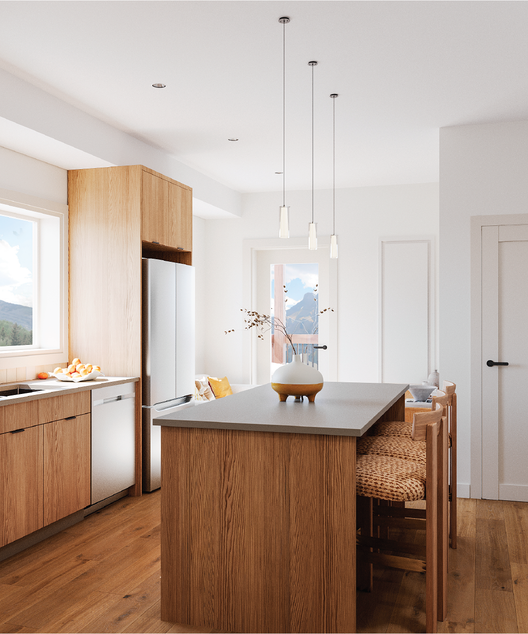 Condo rendering one