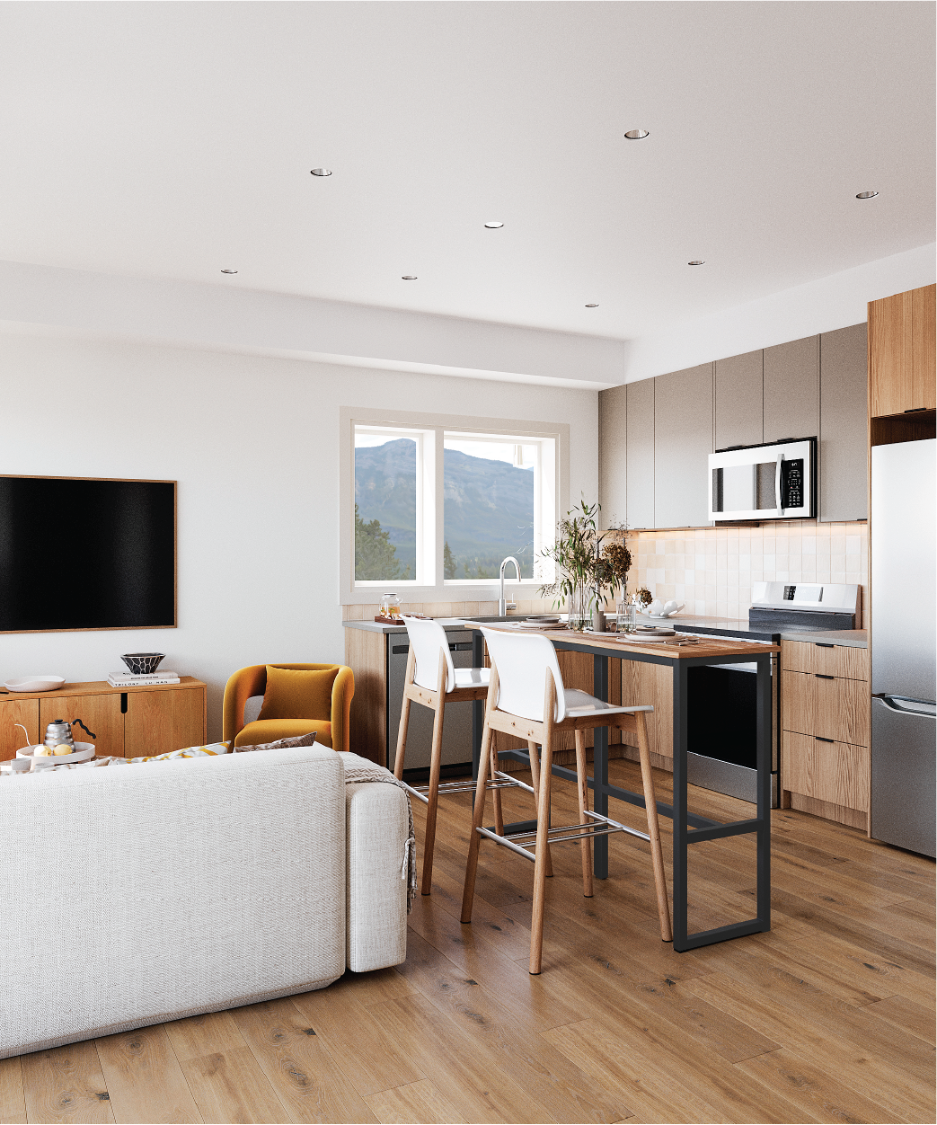 Condo rendering two